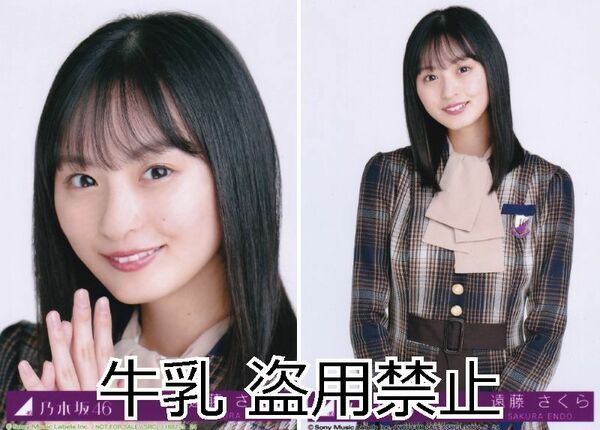 遠藤さくら 生写真 乃木坂46 君に叱られた