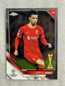 カーティス　ジョーンズ（Curtis Jones）　topps サッカー　カード　リバプール