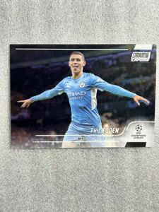 フィリップ　フォーデン　（Philip Foden）　topps サッカー　カード　イングランド　マンチェスター・シティ