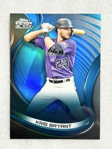 【75枚限定】　クリス　ブライアント（Kris Bryant）　MLB topps chrome BLACK 【75シリ】＋おまけ4枚　コロラド　ロッキーズ