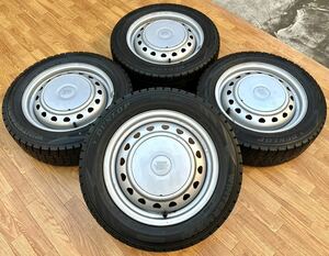 JECT 15インチ マルチホイール★ DUNLOP 2021年製 185/60R15 4本セット★ヤリス アクア ヴィッツ パッソ フィット キューブシビック等に