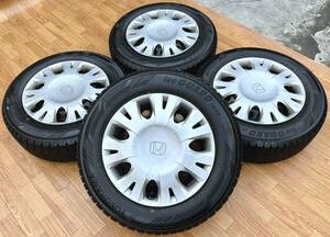 ホンダ フィット 純正 14インチ 5.5J 100/4H★YOKOHAMA 175/65R14 4本セット★フリード インサイト シビック スパイク等にも