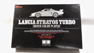 定形外発送可 タミヤ 1/24 ランチア ストラトス ターボ (特別企画商品・シルバーメッキボディ)