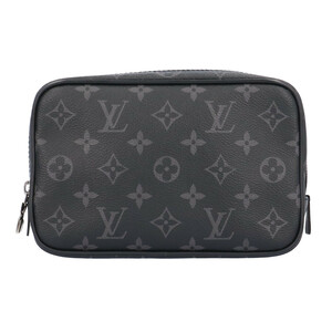 ルイヴィトン トゥルーストワレPM モノグラムエクリプス ハンドバッグ M43384 ブラック レディース LOUIS VUITTON 中古 美品