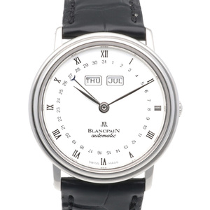 ブランパン ヴィルレ 腕時計 時計 Pt950プラチナ NO66950034027A 自動巻き メンズ 1年保証 Blancpain 中古 美品