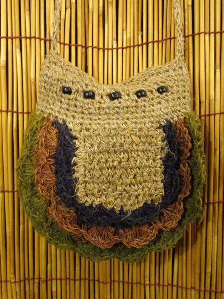 ③新品*HEMP*ヘンプ*小さめサイズ*ショルダーバッグ