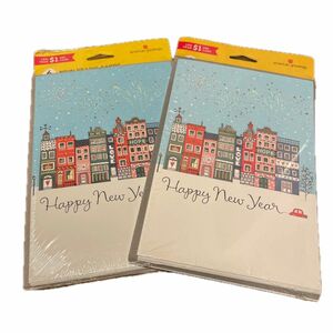 HAPPY NEW YEARカード+封筒　12セット