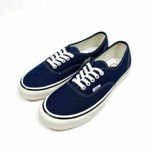 新品 26.5㎝ VANS バンズ アナハイム ファクトリー オーセンティック 44DX 紺 ネイビー スニーカー メンズ US8.5 Authentic ANAHEIM未使用