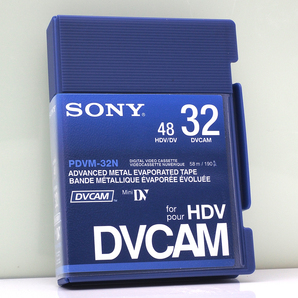 1本 SONY PDVM-32N ミニカセット DVCAM テープ 32分 業務用テープ ソニー HDV DV DVCAM 未使用