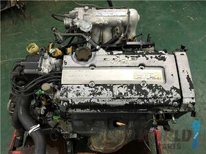 【実動・動画有り】EF8 CR-X SIR B16A エンジン本体 マニュアルミッションなど EF6 EF7 CRX 後期 サイバー シビック EF9 EG6 EK4 HONDA