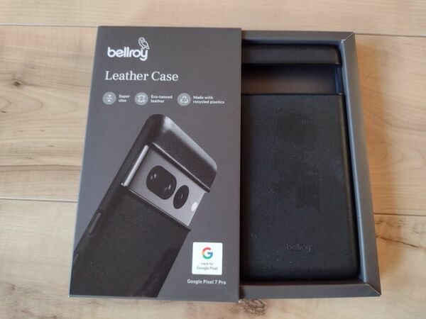 大人気!【美品】Bellroy Leather Case for Pixel 7 Pro ケース - Black