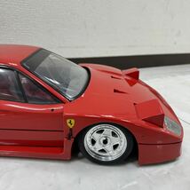 ジャンク POCHER ポケール 1/8 Ferrari フェラーリ F40 赤 ミニカー 模型 イタリア製_画像5
