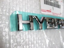 ★希少 ハイブリッド HYBRID トヨタ 新品 75374-12090 取付車種＆型式不明 ロゴ サイドエンブレム 1点 旧車2_画像3