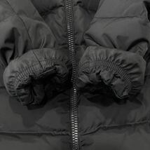 国内正規品 MONCLER モンクレール FLAMMETTEフラメッテ ダウンコート A20934993105 54155 サイズ0レディース ブラック フード付き_画像10