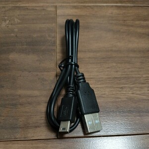 【未使用】　USBケーブル　mini USB Type-B　100cm