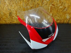 【231215】TZR250RS(3XV-088)■ アッパーカウル フロントカウル スクリーン ジャンク!! 3XV-2835G-00 【’93 ※検:TZR250R