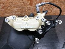 【M231226】SR400(RH01J-020)★ 社外ブレーキセット 大径フローティングディスク 320㎜ ブレンボキャリパー サポート 【イモビ付き】_画像6