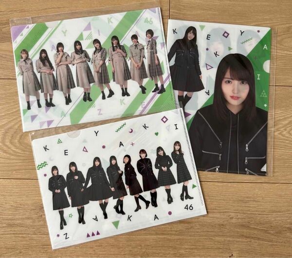 欅坂46 櫻坂46 ノート　コラボ写真　ファイル クリアファイル