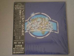 紙ジャケ）ノーバディ・ビジネス /NOBODYS BUSINESS／超絶のニュー・マシーン