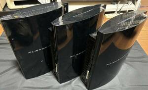 PlayStation3 本体　ジャンク　初期型　CECHA00 1台　CECHH00 2台　プレステ3 