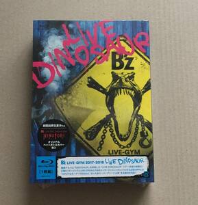 【新品未開封】初回出荷生産分 ペットボトルカバー封入 B’z LIVE-GYM 2017-2018 LIVE DINOSAUR Blu-ray