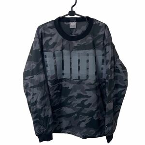 PUMA Puma Golf wear cotton inside blouson jacket pull over camouflage 