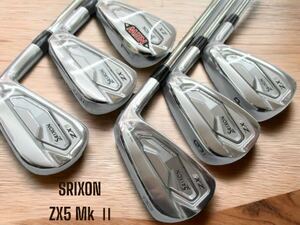 SRIXON スリクソン ZX5 Mk II マークツー アイアンセット 5-P 6本セット N.S.PRO MODUS3 TOUR 105 DST