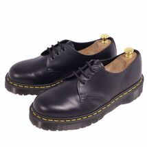 美品 ドクターマーチン Dr.Martens レザーシューズ 21084 3ボール カーフレザー 革靴 メンズ UK8(27cm相当) ブラック cg12do-rm05e26502_画像2