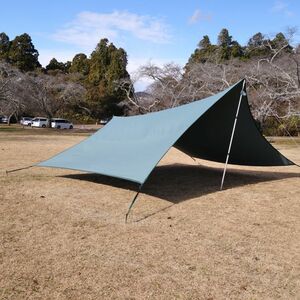 極美品 テンマク デザイン tent-Mark DESIGNS 焚火タープ TC コネクト ヘキサ ダックグリーン キャンプ アウトドア cg12mn-rk26y04482