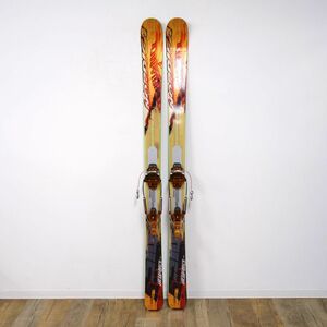  Nordica NORDICA HELL & BACK 185cm center 98mm binding G3 targa Telemark ski outdoor cg12ot-rk26y04537