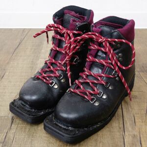  tea L ke- Andrew TLK ANDREW 3 pin Telemark ski leather boots 23.0cm leather shoes back Country cg03ml-rk26y02400