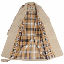 極美品 バーバリー BURBERRY コート トレンチコート THE KENSINGTON ケンジントン 英国製 アウター レディース UK2 IT34 cg12mr-rm05f07744_画像6