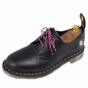 未使用 ドクターマーチン Dr.Martens レザーシューズ 1461 ATMOS スムースレザー シューズ靴 メンズ UK7 ブラック cg12dm-rm05c14245