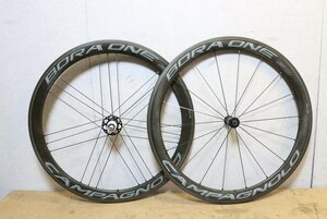 ○Campagnolo カンパニョーロ BORA ONE 50 AC3 シマノフリー 11s対応 クリンチャー カーボンホイールセット 美品