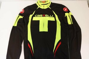 ▽CASTELLI カステリ 長袖ジャージ Sサイズ