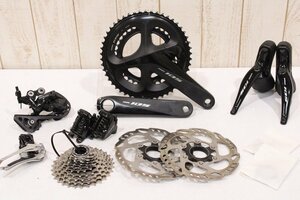 ★SHIMANO シマノ R7020シリーズ 105 2x11s リムブレーキ グループセット 170mm 50/34T ST-R7025レバー