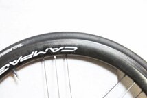 ○Campagnolo カンパニョーロ BORA WTO 45 AC3 シマノフリー 11s対応 チューブレス 2WAYFIT カーボンホイールセット 美品_画像4