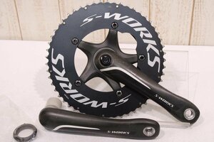 ★SPECIALIZED スペシャライズド S-WORKS fact carbon TT 2x11s 172.5mm 53/39T カーボンクランクセット