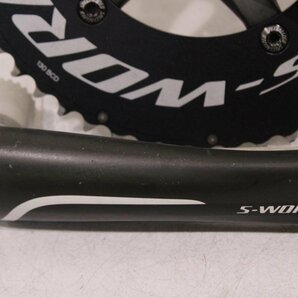 ★SPECIALIZED スペシャライズド S-WORKS fact carbon TT 2x11s 172.5mm 53/39T カーボンクランクセットの画像5