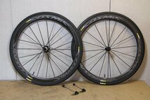 ○MAVIC マビック COSMIC PRO CARBON Exalith シマノフリー 11s クリンチャー カーボンホイールセット 美品_画像1