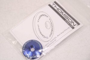 ☆THOMSON トムソン X4 DressUp STEM CAP ステムキャップ ブルー 超美品