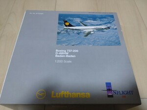 Inflight 200 1/200 Lufthansa ルフトハンザ航空 Boeing 737 737-200