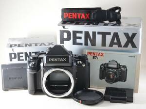 [ジャンク] PENTAX (ペンタックス) 67 II AEファインダー ボディ 元箱付（52218）