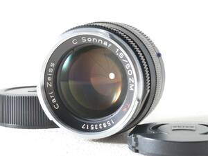 [美品] Carl Zeiss (カールツァイス) C Sonnar T* 50mm F1.5 ZM [保証](52451)