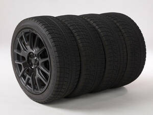 中古 ブリジストン ブリザック BLIZZAK VRX スタッドレス 215/45/R17 ホイール付き 4本 17inch 7.5J バリ溝