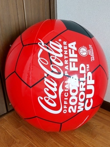 コカコーラ 大きい ビーチボール 110cm FIFAワールドカップ2006　