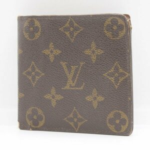 【１円スタート！】ルイヴィトン LOUIS VUITTON 二つ折り財布 ポルトフォイユ マルコ 中古品 (j)