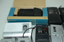 SONY　M-950ほか　マイクロカセットレコーダー12台+カセット１台　ジャンクです_画像3
