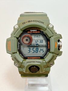 【美品】G-SHOCK レンジマン　GW-9400CMJ-3JR カーキ