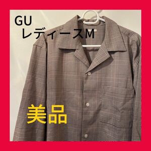 新春SALE秋冬セール即購入OK! 美品GUグレーチェック柄M